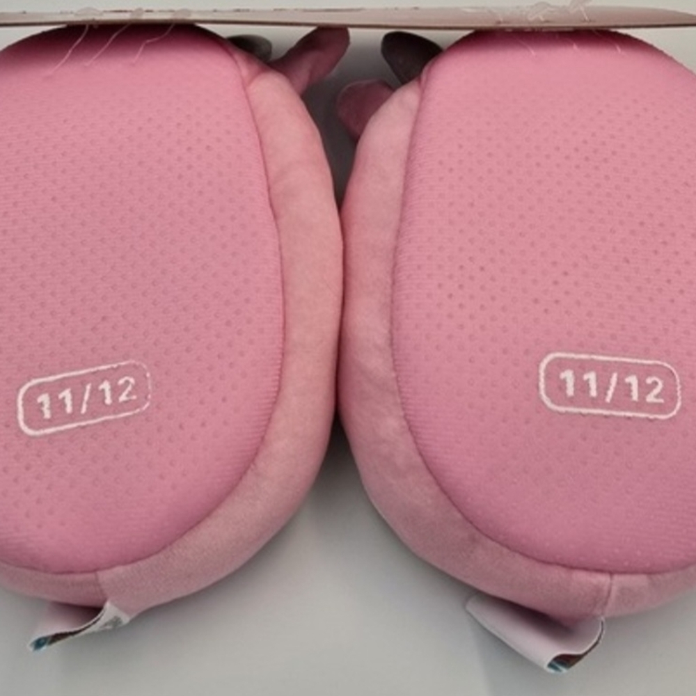 Squishmallows Pink and Cream Deer Slippers - Picture 2 of 3